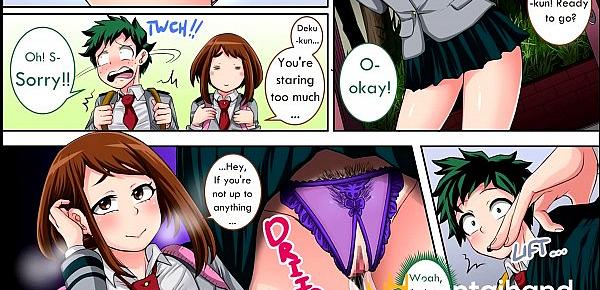  Uraraka Ochaco FINALLY Fucks Midroiya